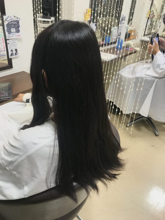 重めの水平ボブ 美容室wiz 美容院 ヘアサロン