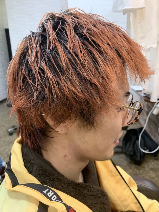 個性派メンズマッシュウルフ 美容室wiz 美容院 ヘアサロン