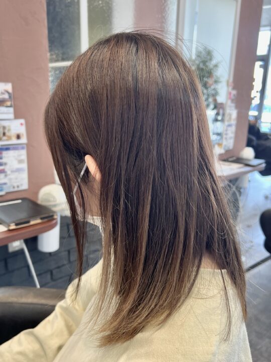 髪色にアクセント インナーカラー 美容室wiz 美容院 ヘアサロン